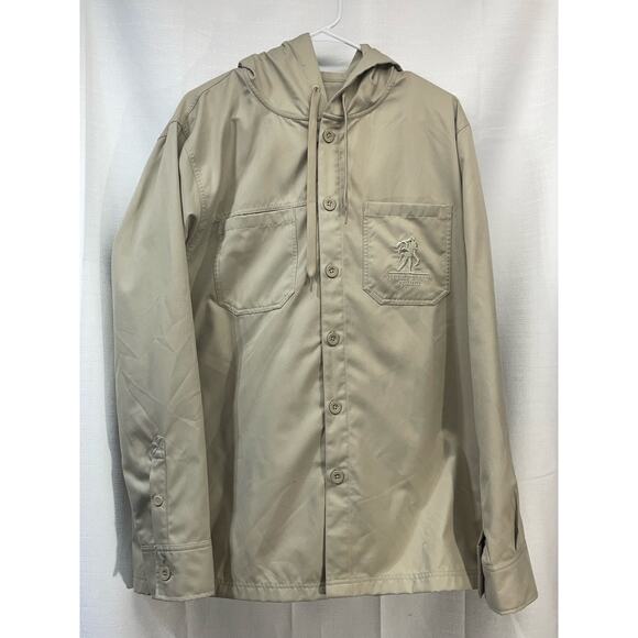 Under‎ Armour Men’s Wounded Warrior Project Beige Jacket EUC Large - Picture 2 of 7